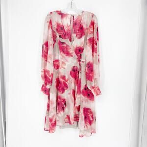 Calvin Klein Fit & Flare Floral Dress Size 10